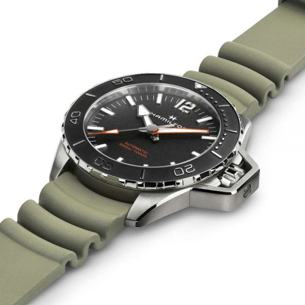 HAMILTON Khaki Navy Frogman Auto