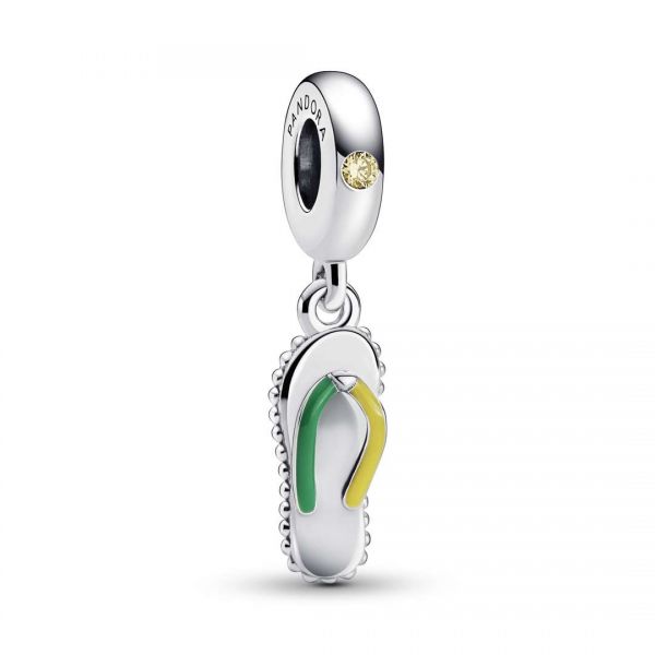 PANDORA Charm Pendente Infradito Brasiliana