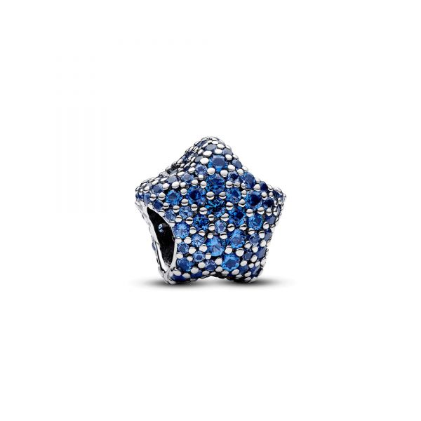 PANDORA Charm Stella Pavè Blu