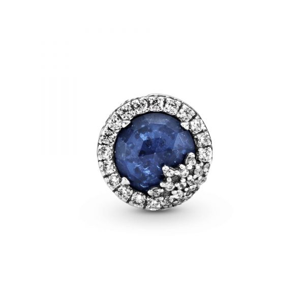 PANDORA Charm Fiocco di Neve Scintillante Blu