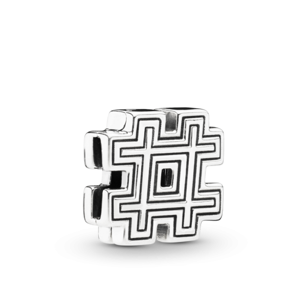 PANDORA Charm Reflexions Simbolo Hashtag