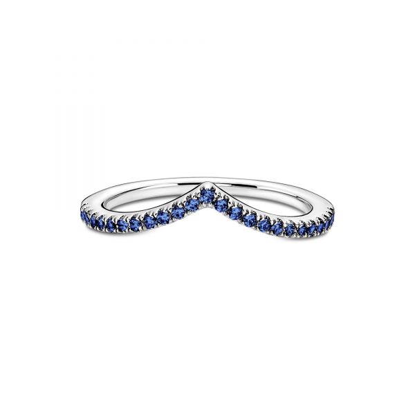 PANDORA Anello Desiderio Scintillante Blu