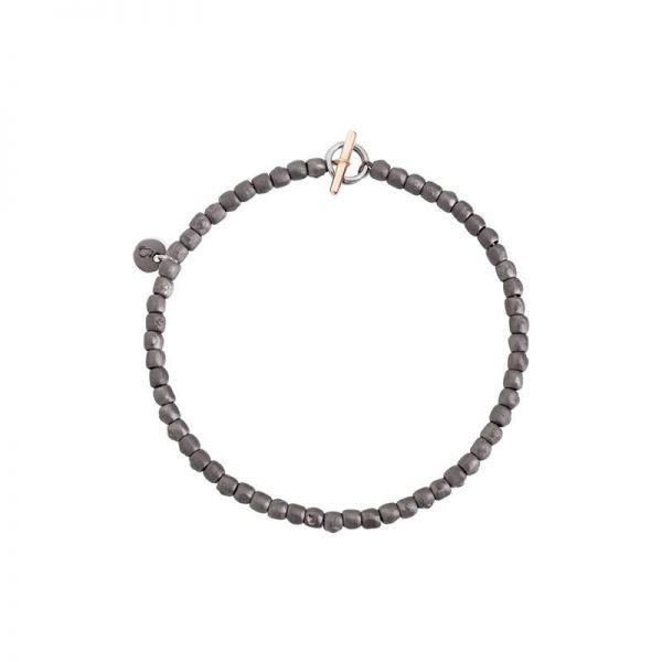 DoDo Bracciale Mini Granelli Titanio