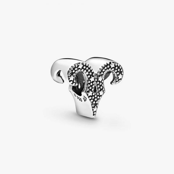 PANDORA Charm dello zodiaco Ariete scintillante