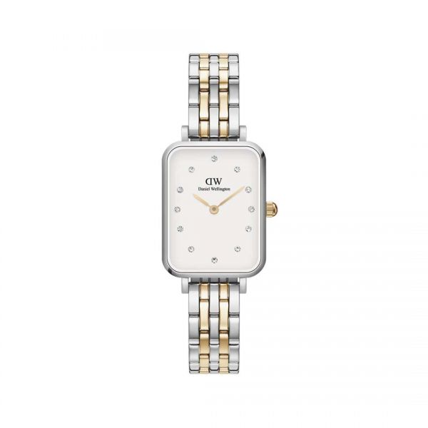 DANIEL WELLINGTON QUADRO LUMINE 5-LINK TWO-TONE 