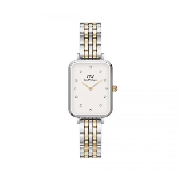 DANIEL WELLINGTON QUADRO LUMINE 5-LINK TWO-TONE 