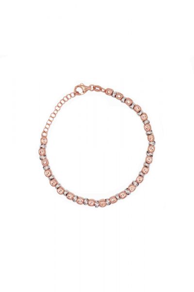 ALISEI Bracciale Dadini e Nodini ag925 rosè / rodio ALISEI