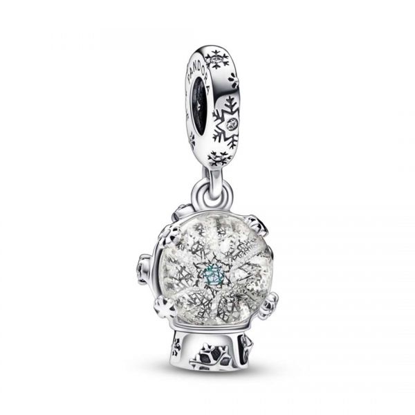 PANDORA Charm Pendente Palla Di Neve