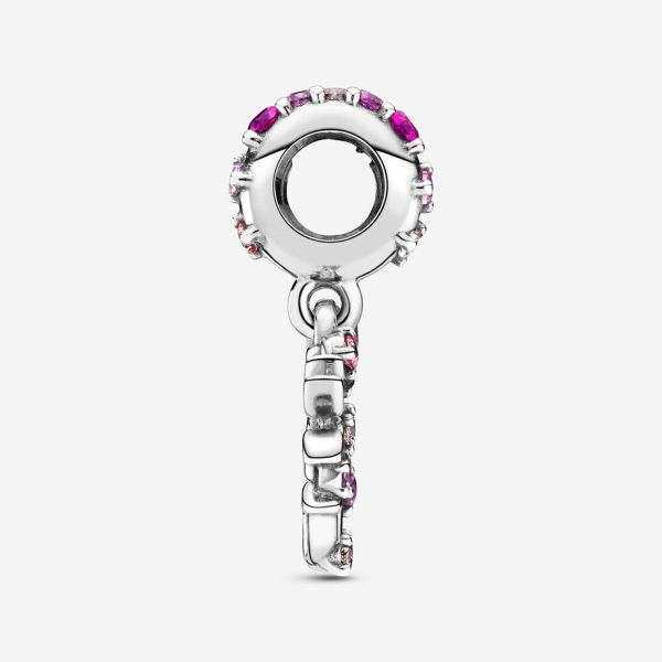 PANDORA Charm pendente a cuore rosa Albero della famiglia