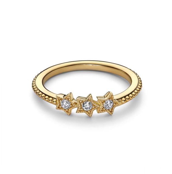 PANDORA Anello Stelle Celesti