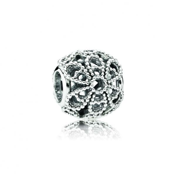 PANDORA Charm Fiore decorato openwork