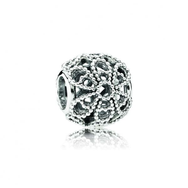 PANDORA Charm Fiore decorato openwork