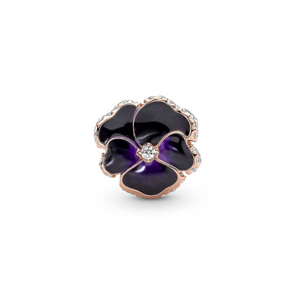 PANDORA Charm Viola del Pensiero 