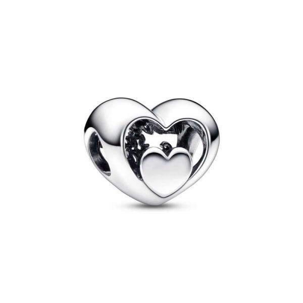 PANDORA Cuore Openwork "Love starts from within"
