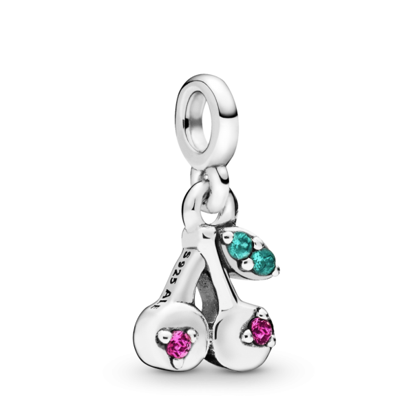 PANDORA Mini Charm pendente Le mie ciliegie