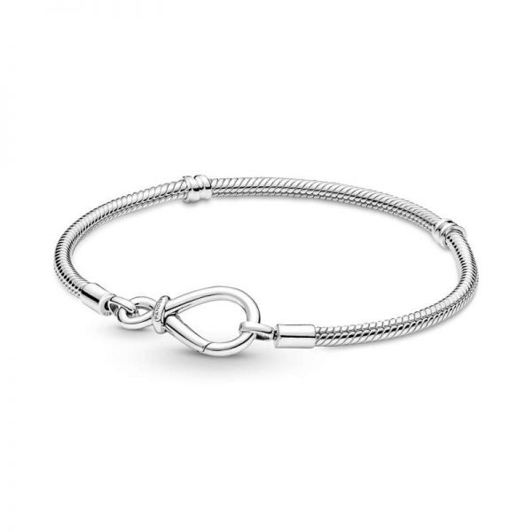 PANDORA Bracciale con Chiusura a Nodo Infinito