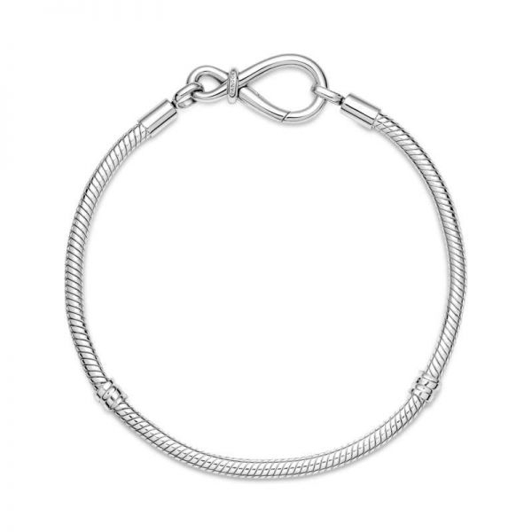 PANDORA Bracciale con Chiusura a Nodo Infinito