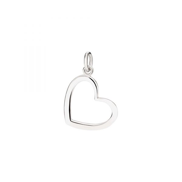 DoDo Ciondolo Silhouette Cuore In Argento