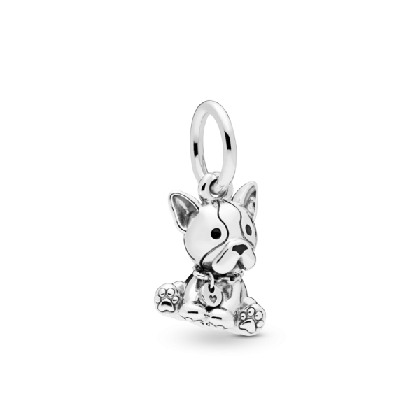 PANDORA Charm pendente Cucciolo di Bulldog