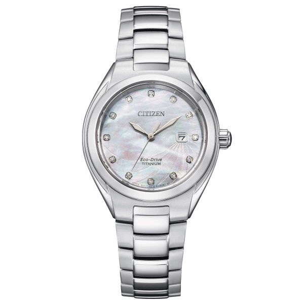 CITIZEN Orologio Eco Drive Donna Citizen Lady Super Titanio