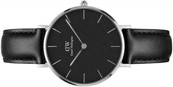 DANIEL WELLINGTON DANIEL WELLINGTON Petite Sheffield Silver 32mm Black