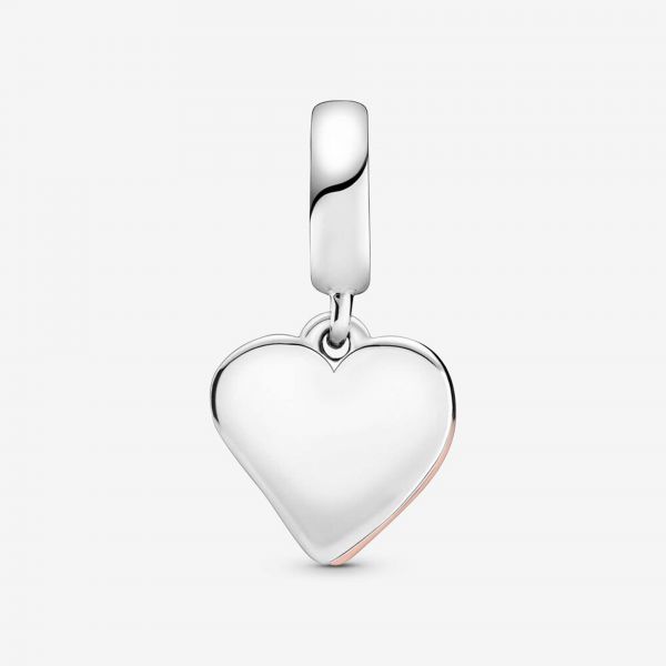 PANDORA Charm pendente con cuore scintillante