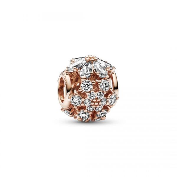 PANDORA Openwork Herbarium Fiori Luminosi Rose