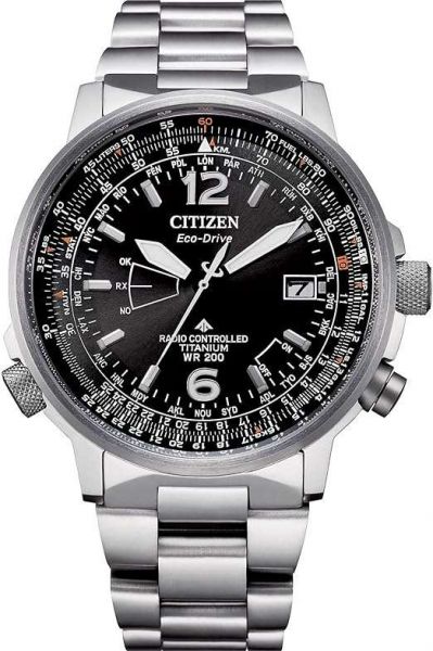 CITIZEN Pilot Super Titanio