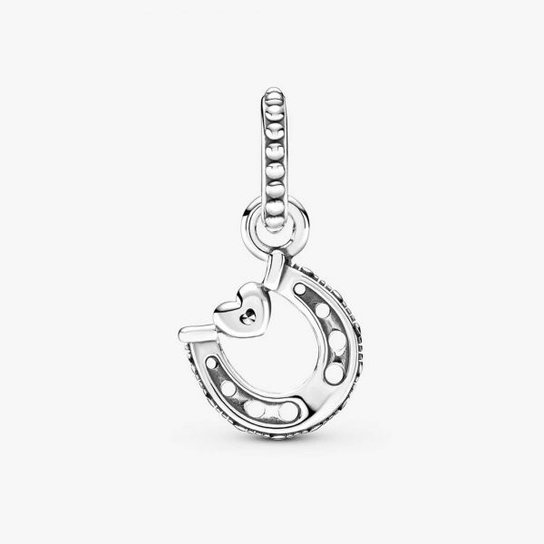 PANDORA Charm pendente Ferro di cavallo portafortuna