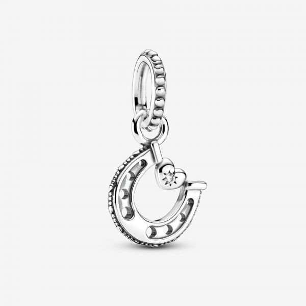 PANDORA Charm pendente Ferro di cavallo portafortuna