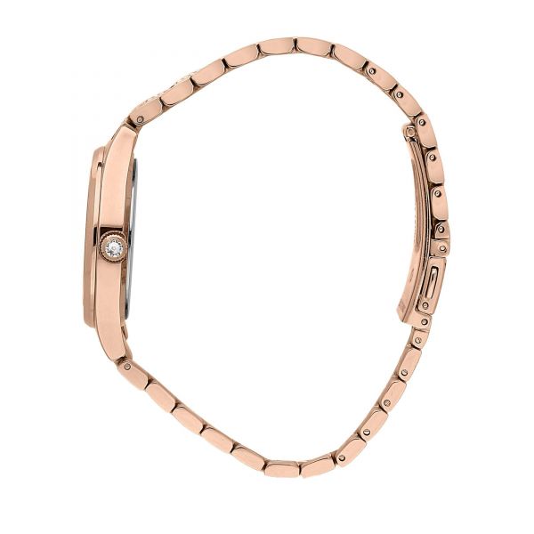 CHIARA FERRAGNI CONTEMPORARY 32MM 3H SILVER/WIHTE DIAL BRACELET ROSE GOLD