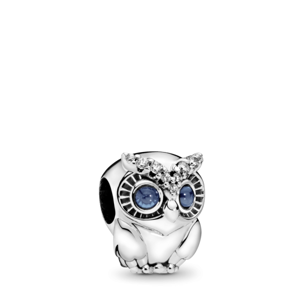 PANDORA Charm Gufo Scintillante