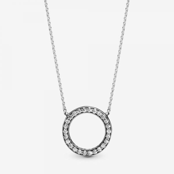 PANDORA Collana Cerchio scintillante