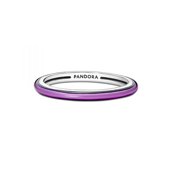 PANDORA Anello Viola Pandora Me