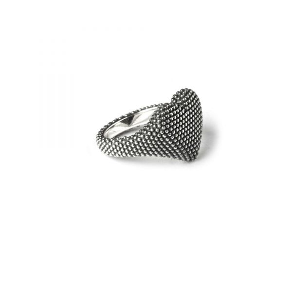 NOVE25 CHEVALIER CUORE PUNTINATO / ARGENTO BRUNITO LUCIDO