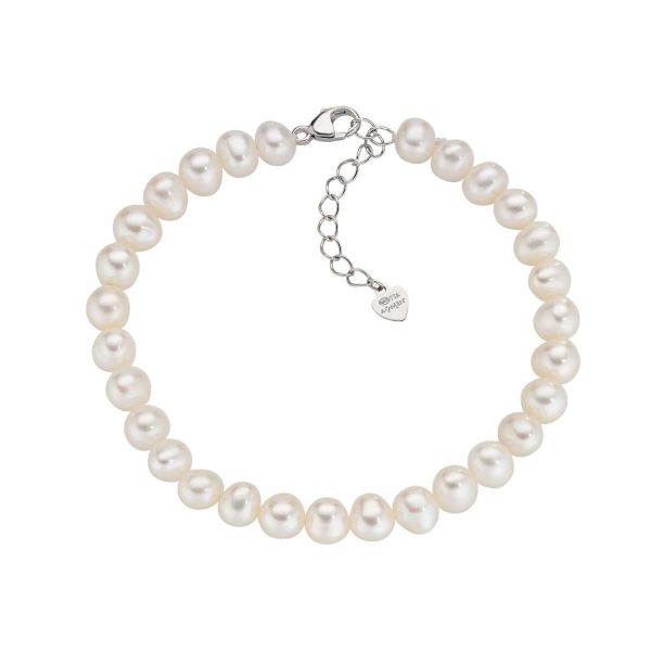 AMEN  AMEN  Bracciale con Perle di Fiume 6 mm