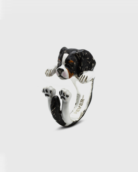 DOG FEVER  ANELLO HUG CAVALIER KING CHARLES SPANIEL / SMALTO