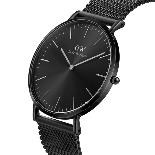 DANIEL WELLINGTON CLASSIC MESH ONYX BLACK