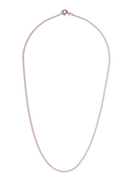 ALISEI C5- Collana Rolò Lucida Ag925 Cm 40 rose'