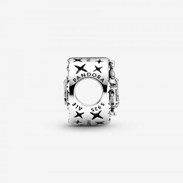 PANDORA Star Wars, charm openwork C-3PO e R2-D2