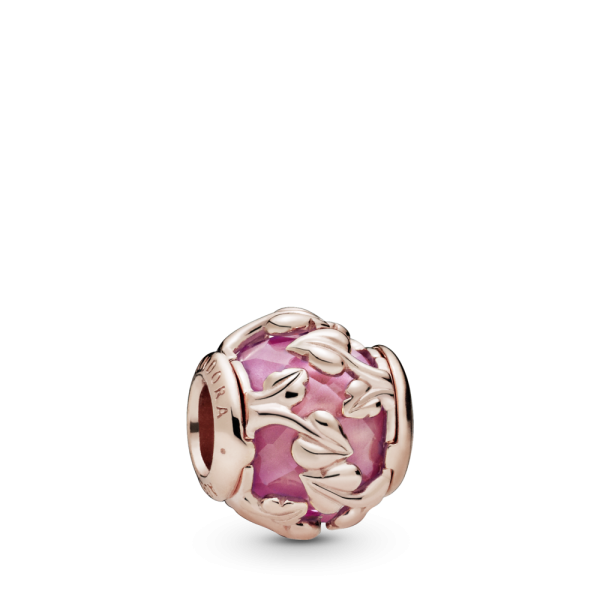 PANDORA Charm Foglie Rosa