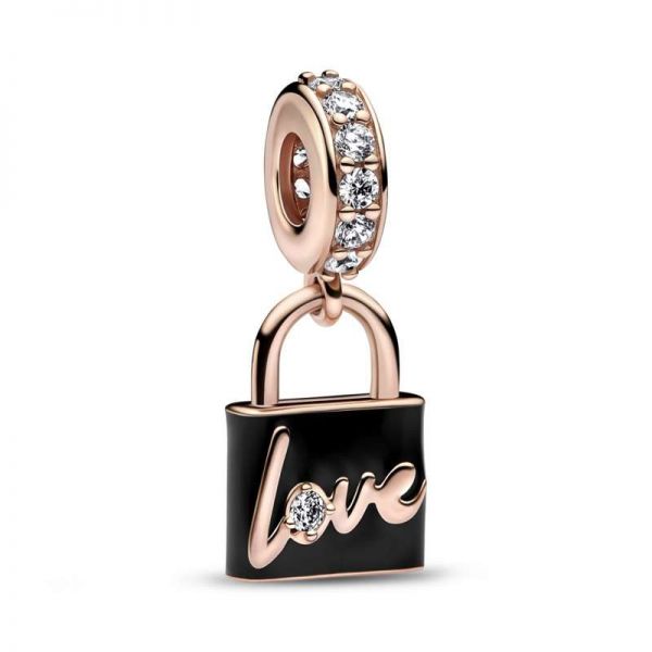 PANDORA Pendente Lucchetto "Love"