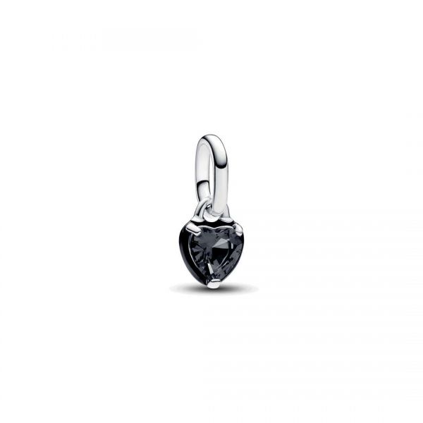 PANDORA Charm Mini Pendente Black Chakra Heart Pandora ME