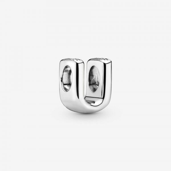 PANDORA Charm dell’alfabeto Lettera U