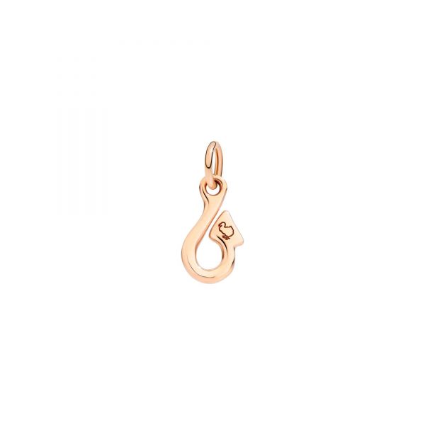 DoDo Ciondolo Pesci oro rosa 9K