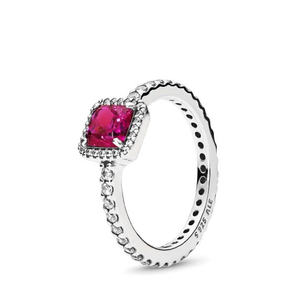 PANDORA Anello Eterna Eleganza Rosso