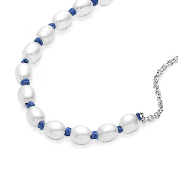 PANDORA Bracciale con Perle Coltivate d'Acqua Dolce