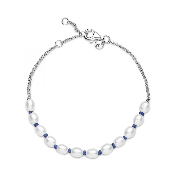 PANDORA Bracciale con Perle Coltivate d'Acqua Dolce