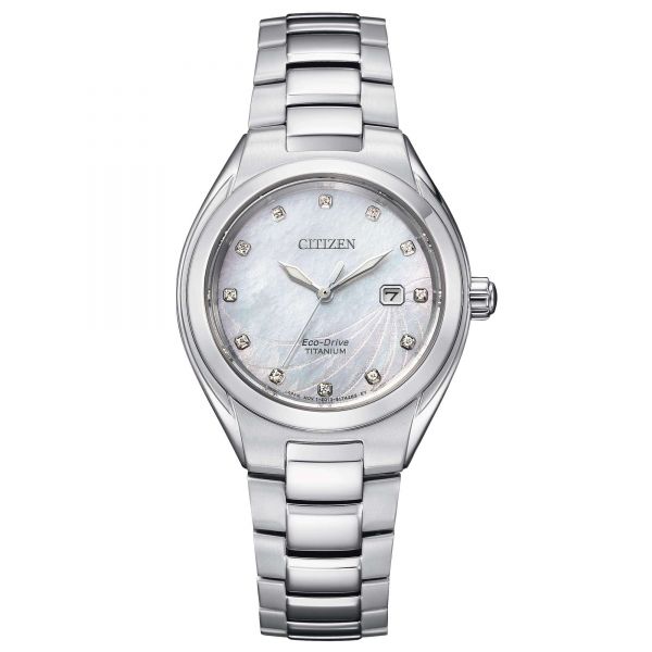 CITIZEN Orologio Eco Drive Donna Citizen Lady Super Titanio