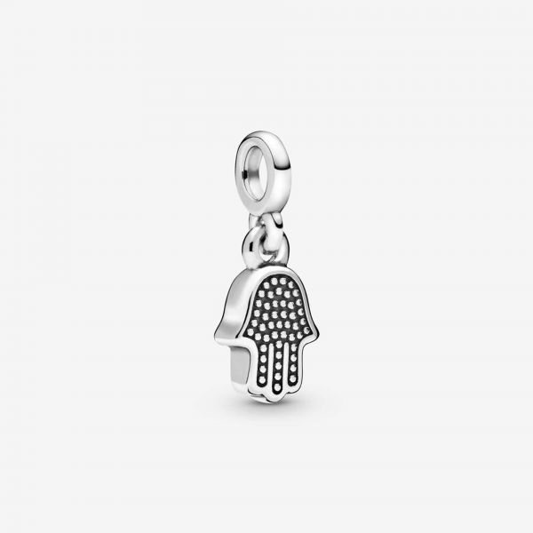 PANDORA Mini Charm pendente La Mia Mano di Fatima